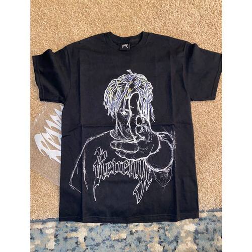 Revenge x Juice WRLD 999 “Sketch Tee” 联名999素描短袖T恤