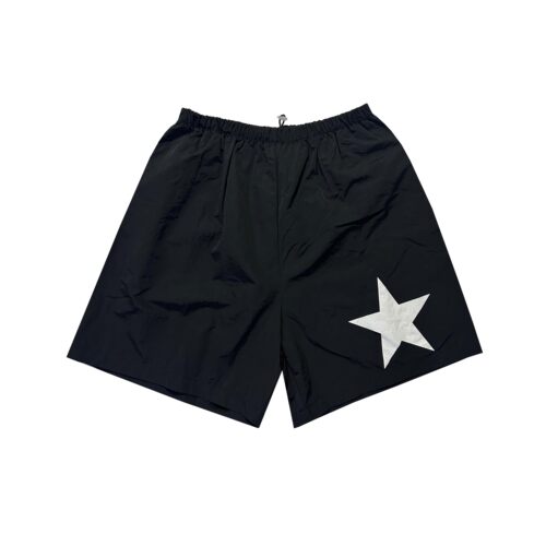 现货SH-01 YE 侃爷周边五角星尼龙5分短裤