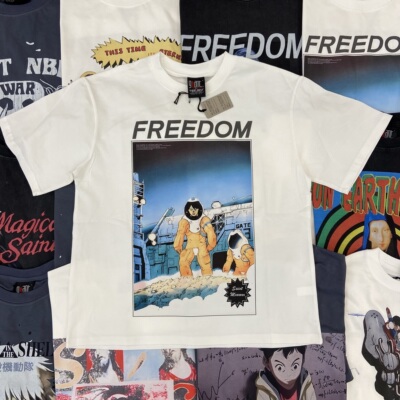 现货Saint Michael x FREEDOM 24SS新品星空之旅短袖