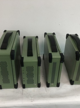 久银军绿便携式工控机箱导播录播直播医疗加固笔记本电脑机箱定制