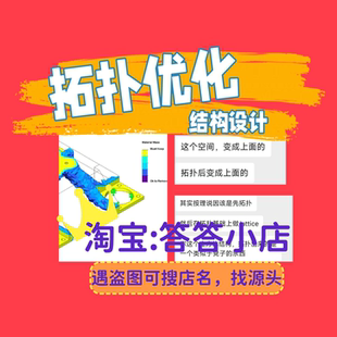 optistruct拓扑优化ansys拓扑优化设计comsol拓扑优化结构优化