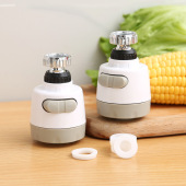 水龙头两档三挡增压花洒自来水放溅可调节节水器厨房喷头过水器