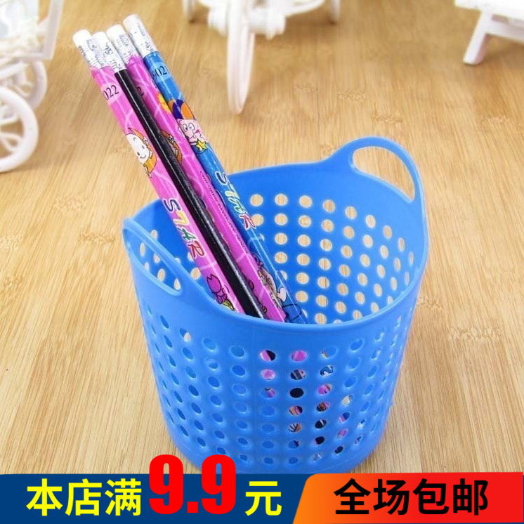 小号迷你收纳篮杂物篮圈圈网孔