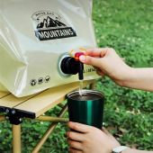 户外式 水塑料袋 折叠水袋大容量加厚食品级露营储水袋音乐节装