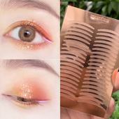 涵贝尔正品 双眼皮贴月牙无痕单面隐形支粘性好不翘边内双弯月形