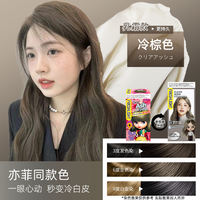 Schwarzkopf Cold Tea Brown Hair dye is a genuine product that can be used to dye hair at home. It is a plant-based non-irritating whitening hair dye thumbnail 4