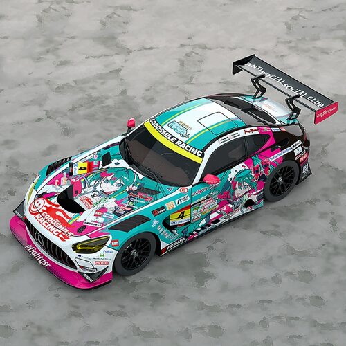【闪闪现货】GSC 1/64  初音AMG 2025 开幕战 展示  痛车 手办