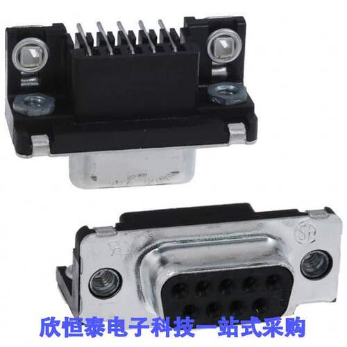5747844-3连接器 《 CONN D-SUB RCPT 9POS R/A SOLDER    》