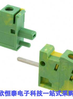 0707879连接器 《 TERM BLK SCREW CLAMP 1POS GREEN    》