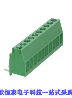 1-284414-0连接器 《 TERM BLK 10POS TOP ENT 3.5MM PCB    》