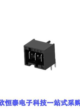 521384-3连接器 《 CONN HDR FASTON 0.250 3POS R/A    》