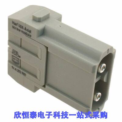 09140022601连接器 《 MODULE MALE 2POS SCREW    》