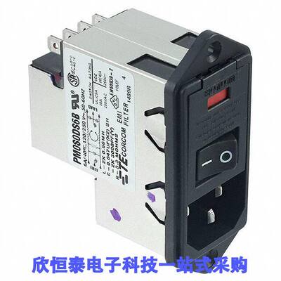 8-6609940-7连接器 《 PWR ENT MOD RCPT IEC320-C14 PNL    》