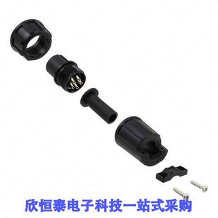 MALE PLUG 5POS SILVER CXS3106A14S5P连接器 SLDR CONN