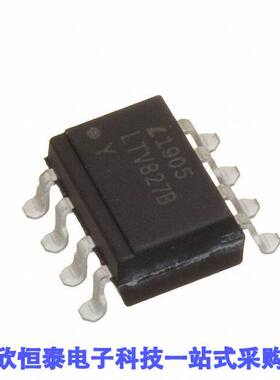 LTV-827S-B隔离器 《 OPTO TRANS 5000VRMS 2CHNL 8-SMD    》