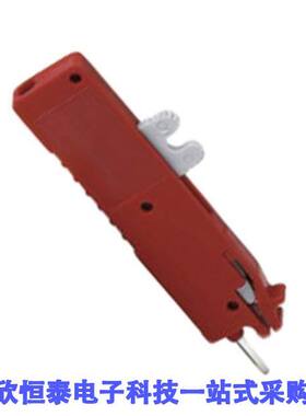 3001132连接器 《 CONN TERM BLK TEST PLUG RED 1POS    》