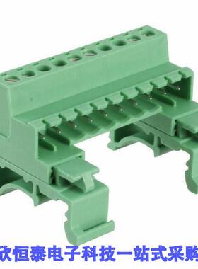 1765768连接器 《 TERM BLK PLUG 10POS 29.1MM GREEN    》