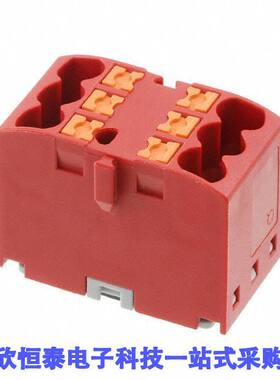 3273398连接器 《 DISTRIBUTION BLO【 RED    》
