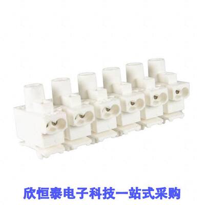 114806连接器 《 CONN TERM STRIP 6POLE SCREWLESS    》