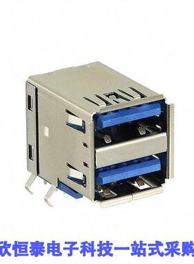GSB4112312HR连接器 《 CONN RCPT USB3.1 TYPEA STA【 R/A    》