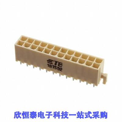 1-1775099-3连接器 《 CONN RCPT 24POS 0.165 TIN PCB    》