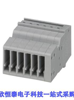 3213425连接器 《 CONN TERM BLK COMP PLUG GRY 6POS    》