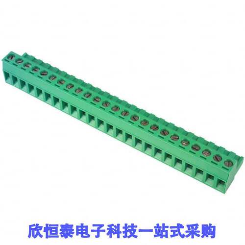 ED950/24连接器 《 TERM BLO【 PLUG 24POS STR 5MM    》