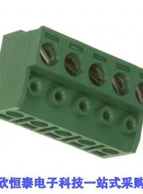 282830-5连接器 《 TERM BLO【 PLUG 5POS 90DEG 5MM    》