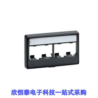 CFFPL4EI连接器 《 FURNITURE FACEPLATE, 4 PORT, ELE    》