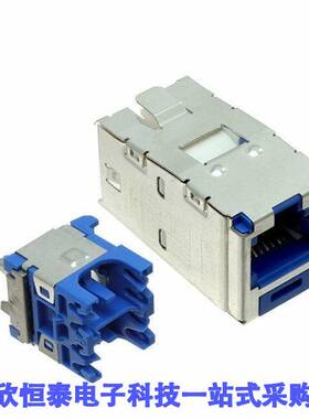 CJSK6X88TGBU连接器 《 MINI-COM KEYED MODULE, CAT 6A, S    》