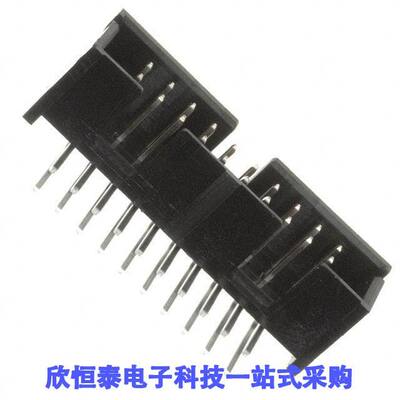 5103311-5连接器 《 CONN HEADER R/A 20POS 2.54MM    》