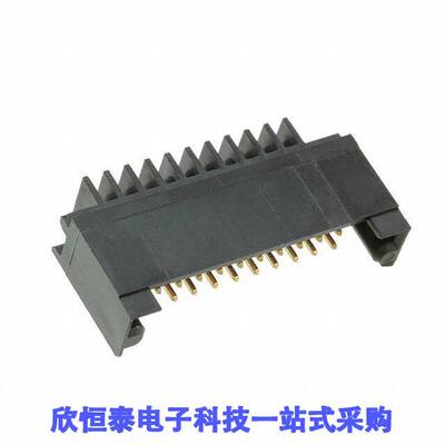 6-102589-2连接器 《 CONN HEADER R/A 20POS 2.54MM    》