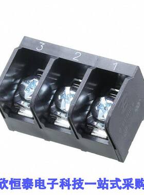 1546728-3连接器 《 CONN BARRIER STRIP 3CIRC 0.438