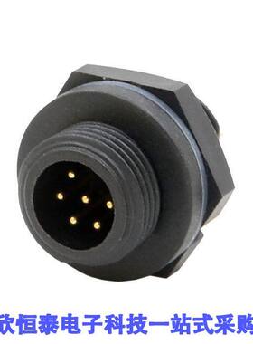 21006515-03连接器 《 MINI SERIES 6PIN REAR PANEL MOUN    》