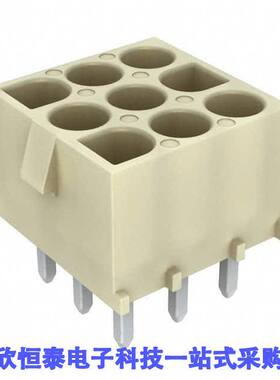 0010845090连接器 《 CONN HEADER VERT 9POS 6.35MM    》