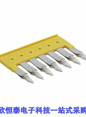 1609000000连接器 《 JUMPER TERM BLK 7POS FLAT PIN    》