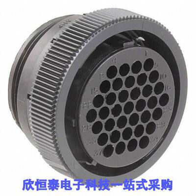 206150-3连接器 《 CONN PLG HSG FMALE 37POS INLINE    》