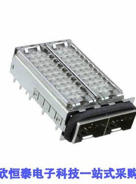 2198224-1连接器 《 CONN SFP+ CAGE 1X2 W/HSINK R/A    》