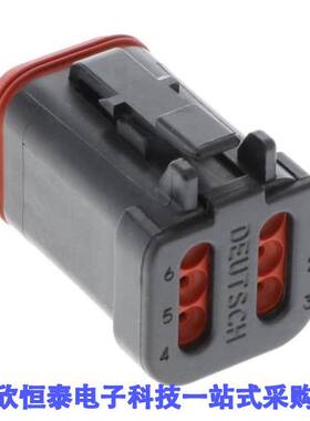 DT06-6S-EP06连接器 《 CONN PLUG HSG 6POS    》