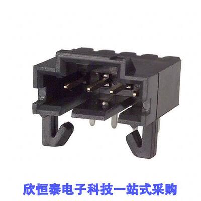 5-103904-3连接器 《 CONN HEADER R/A 4POS 2.54MM    》