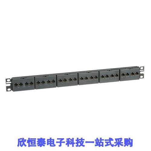 CP245E88BLY连接器 《 COUPLER PATCH PANEL, CAT 5E, FLA    》