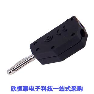 BANANA 2MM DIY CT2142 BLK PLUG STA 0连接器