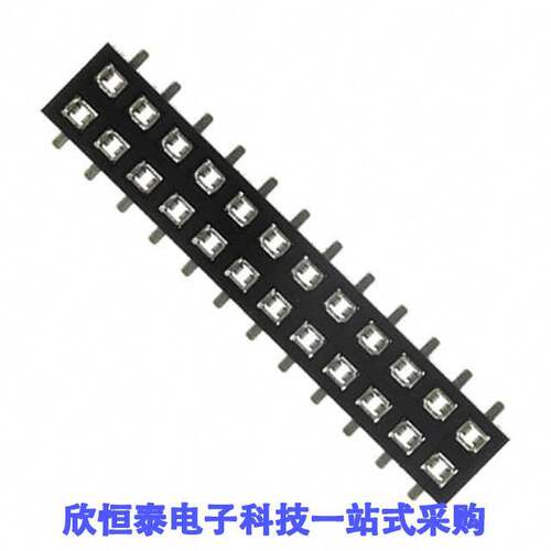 NPPN122GFNP-RC连接器 《 CONN HDR 24POS 0.079 GOLD SMD    》