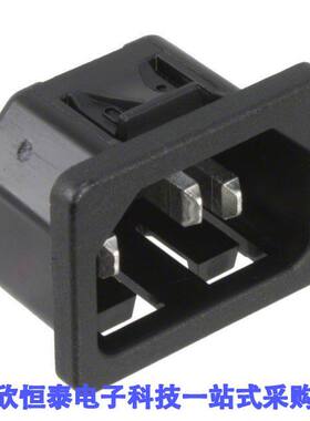 6100.4130连接器 《 PWR ENT RCPT IEC320-C14 PNL SLDR    》