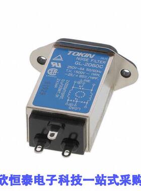 GL-2060C-10连接器 《 EMI-RFI FILTERS 250V 6A 300MOHMS    》