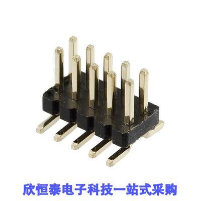 GRPB052VWQS-RC连接器 《 CONN HEADER SMD 10POS 1.27MM    》