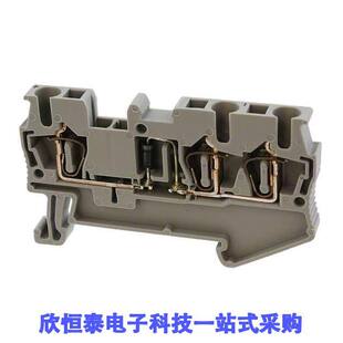 BLK FEED THRU 3031241连接器 28AWG TERM CONN