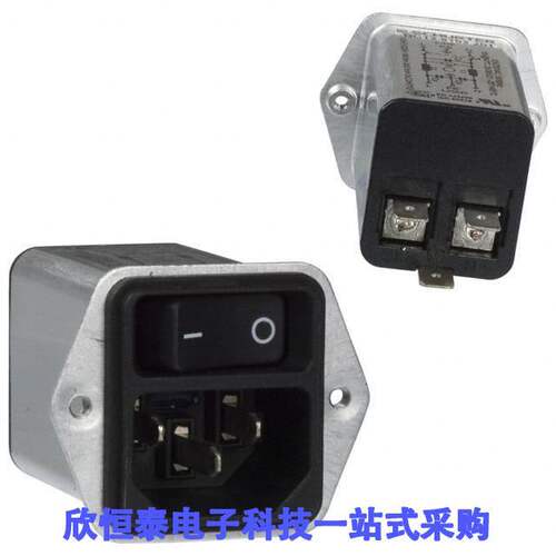 DC12.5102.201连接器 《 PWR ENT MOD RCPT IEC320-C14 PNL    》