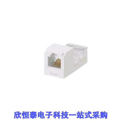 CJ64WHY连接器 《 MINI-COM MODULE, CAT 3, UTP, 6 P    》