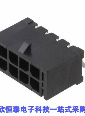 662008236022连接器 《 CONN HEADER SMD R/A 8POS 3MM    》